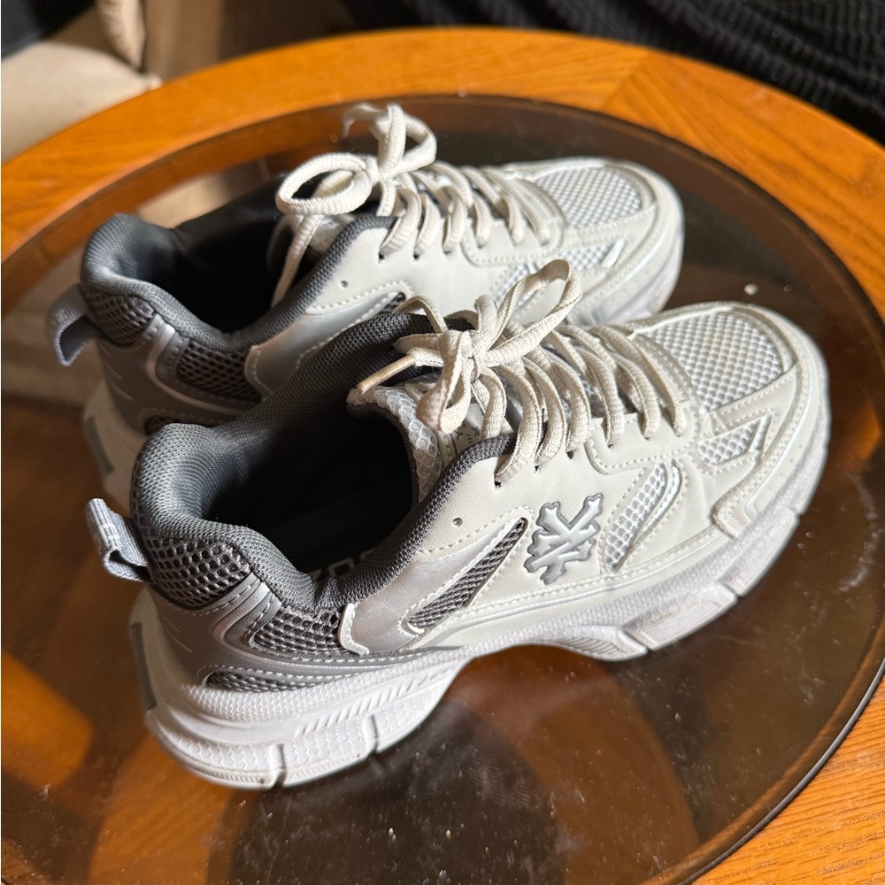 Stylish Gray Sneakers